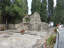Les ruines du monastère San Salvatore.