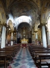 Construites en 1700, l'église est en croix latine, la nef est divisée en deux nefs et cinq chapelles. Sur le dôme on peut voir le couronnement de la Vierge peinte par Luca Rossetti vers la moitié de 1700.