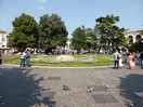 Fontaine de la place Brà, cette place est le centre de la ville. 