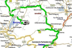 Carte Buching - Garmisch-Grainau