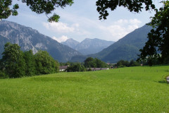 Paysage depuis Ruhpolding