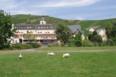 Aire accueillante au bord de la Moselle