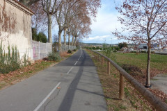 La voie verte dans Calvisson