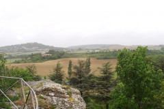 Vue sur la plaine depuis l'obélisque