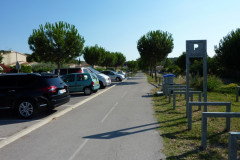 Départ de la voie verte à Caveirac