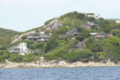 En route vers l'archipel des Iles Lavezzi