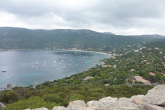 Vue depuis la tour génoise de Campomoro