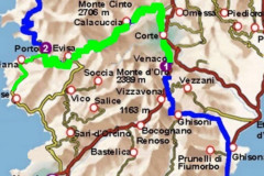 Carte Venaco - Porto
