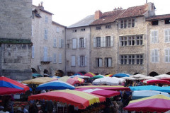 Villefranche-de-Rouergue, le marché