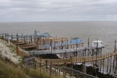 Talmont-sur-Gironde, la pêche au carrelet
