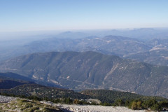 Vue depuis le sommet du Ventoux