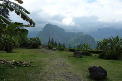 Hell Bourg, situé au pied du Piton d'Anchaing