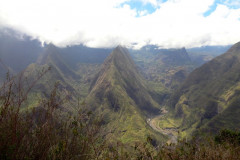 Vue sur le cirque de Mafate