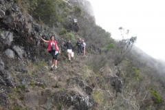 La descente vers Mafate