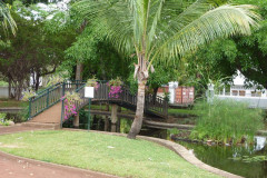 Jardin de l'État à Saint-Denis