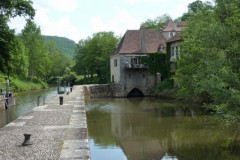 Saint-Cirq-Lapopie, l'écluse