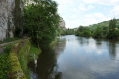 Saint-Cirq-Lapopie, le chemin de halage