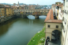 Ponte Vecchio vu de la Galerie des Offices