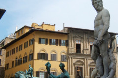 Sur la piazza della Signoria